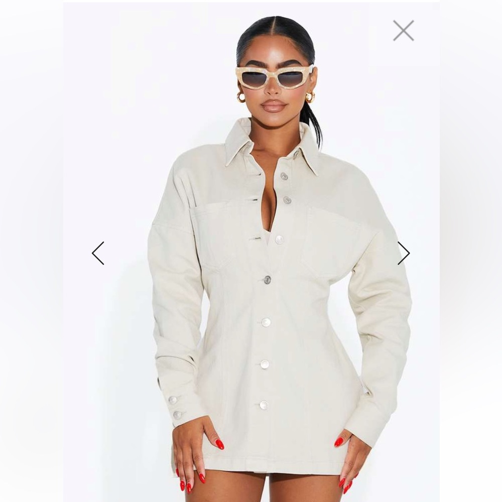 Naked Wardrobe Denim dress